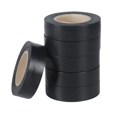 เทปรัดสายไฟ PVC สีดำทนต่ออุณหภูมิต่ำ