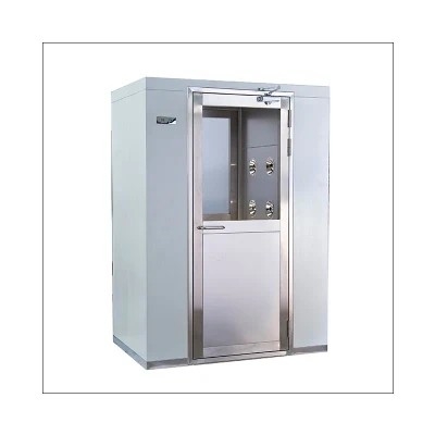ฝักบัวระบบปรับอากาศสแตนเลสแบบประตูผลักอัตโนมัติ พร้อมระบบ Air Interlocking