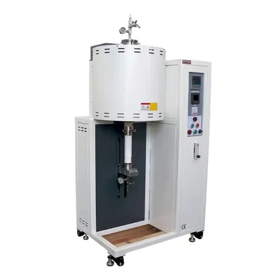 เตาหลอดสุญญากาศแนวตั้งที่ปรับแต่งได้ 1600 ℃ ตั้งโปรแกรมอุณหภูมิสูงได้