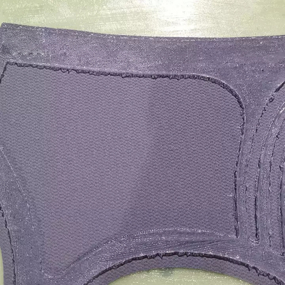 ไม่มีการวางตำแหน่งด้วยตนเอง Bra Cup Machine Coater Underwear