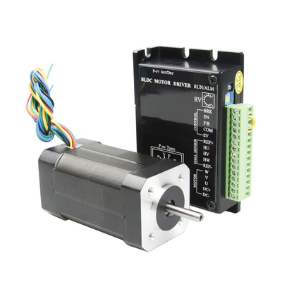24v 77.5W 42mm Square 3 Phase BLDC มอเตอร์เกียร์ไร้แปรงถ่าน 4000rpm