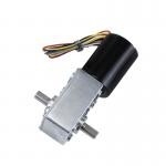 เสียงรบกวนต่ำ Biaxial Worm Brushless Gear Motor แรงดันไฟฟ้า DC12V