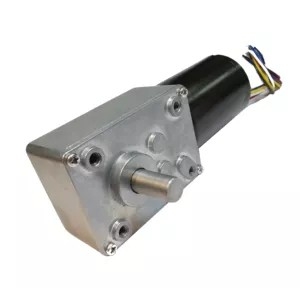 เสียงรบกวนต่ำ Biaxial Worm Brushless Gear Motor แรงดันไฟฟ้า DC12V