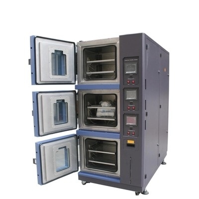 SUS304 Cycling Thermal Shock Chamber Anticorrosive พร้อม 2 โซน