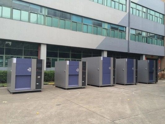 ห้องทดสอบแรงกระแทกร้อนและเย็นแบบสองโซน 220V 50Hz