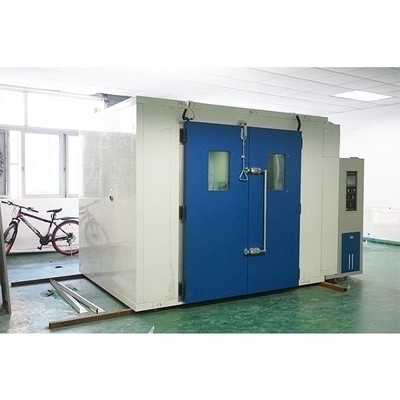 OEM SUS304 Walk In Test Chamber ตั้งโปรแกรมได้ด้วยจอสัมผัส LCD ขนาด 7 นิ้ว