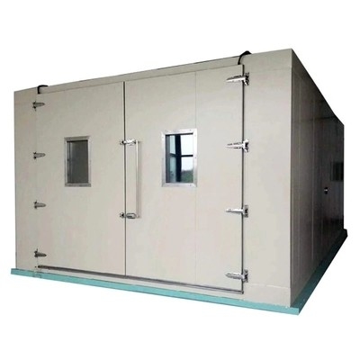 ความร้อนขึ้น -40°C ~ +100°C เดินในจอ LCD แสดงสภาพแวดล้อม Chamber