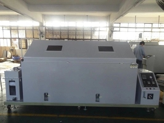 ห้องทดสอบหมอกฝนที่ตั้งโปรแกรมได้ทนต่อการกัดกร่อนและทำความสะอาดง่าย OEM