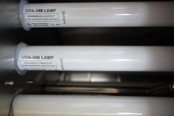 โปรแกรมควบคุมอุปกรณ์ทดสอบแสงยูวี AC220V 50HZ