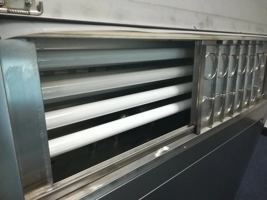 เครื่องทดสอบ UV หลอดความร้อนไฟฟ้าสแตนเลส 380V 40W