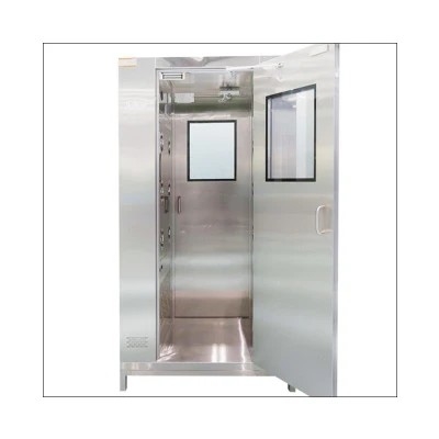 ฝักบัวระบบปรับอากาศสแตนเลสแบบประตูผลักอัตโนมัติ พร้อมระบบ Air Interlocking