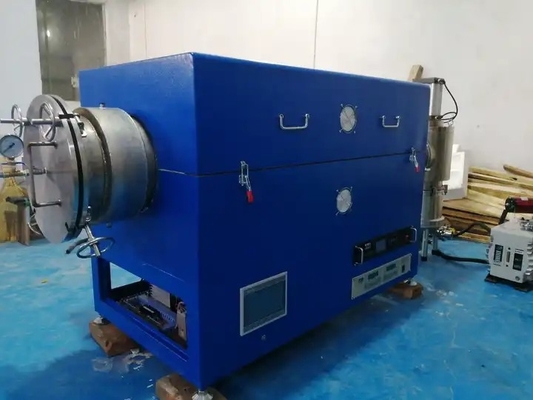 เตาหลอดสุญญากาศที่ตั้งโปรแกรมได้อัจฉริยะการควบคุมอัจฉริยะ 1200 ℃