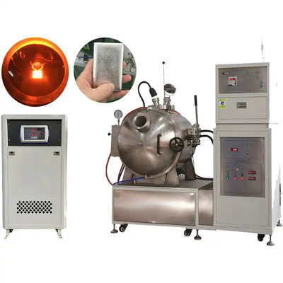 2200°C เครื่องหลอมเหนี่ยวนำสูญญากาศสูง เตาหลอมสูญญากาศ CE