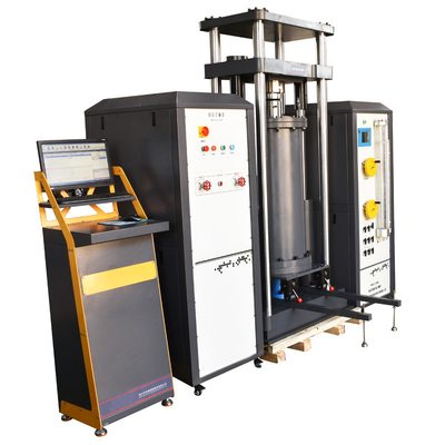 เครื่องทดสอบหินและดินหยาบสามแกน รุ่น GSA-974TB 300x300x600mm