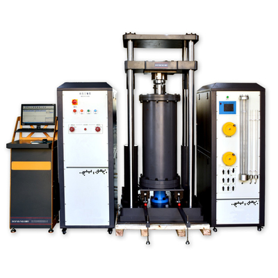 เครื่องทดสอบหินและดินหยาบสามแกน รุ่น GSA-974TB 300x300x600mm