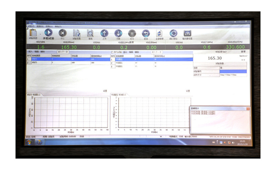 เครื่องทดสอบหินและดินหยาบสามแกน รุ่น GSA-974TB 300x300x600mm