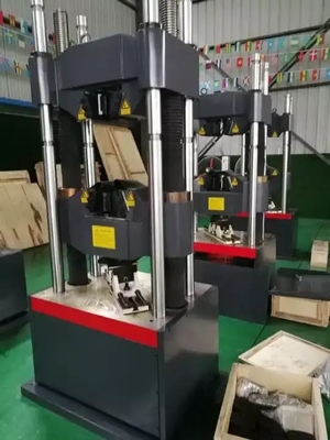 เครื่องทดสอบแรงดึงสากล 600kn การควบคุมไมโครคอมพิวเตอร์เซอร์โวไฮดรอลิก