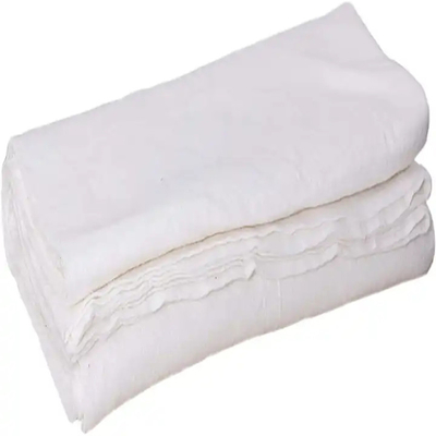 ผ้าไม่ทอใยไผ่ 100% ผลิตภัณฑ์เม็ดสีขาว 50 ~ 100ม