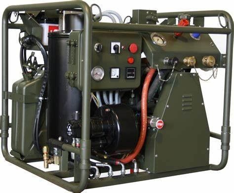 SANIJET C.1218 ระบบทําความสะอาดทางชีววิทยาและทางเคมีของนิวเคลียร์หลายฟังก์ชัน