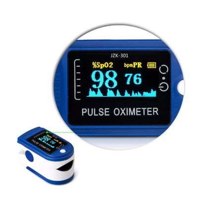 180BPM Temp Probe ปลายนิ้ว Pulse Oximeter เครื่องวัดความอิ่มตัวของออกซิเจนในเลือด Spo2