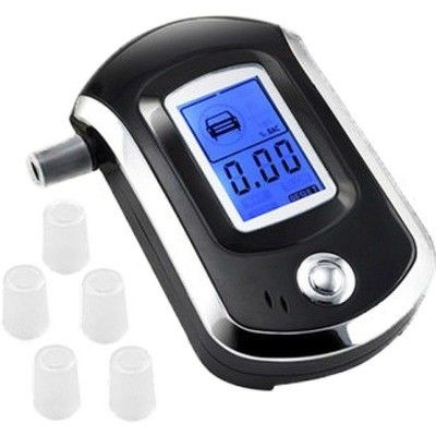 MCU Control Digital Breathalyer Acohol Tester พร้อมหลอดเป่า