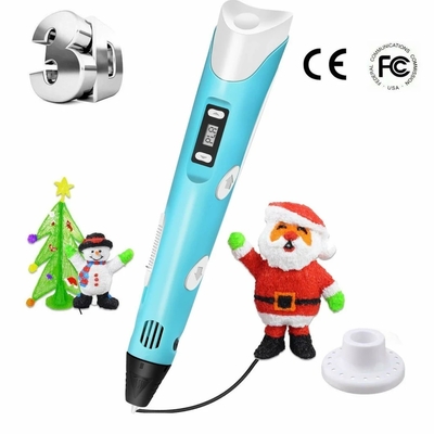 DC12V 10W ปากกาพิมพ์ 3 มิติไร้สายอัจฉริยะสำหรับเด็ก DIY Doodle