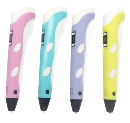 DC12V 10W ปากกาพิมพ์ 3 มิติไร้สายอัจฉริยะสำหรับเด็ก DIY Doodle