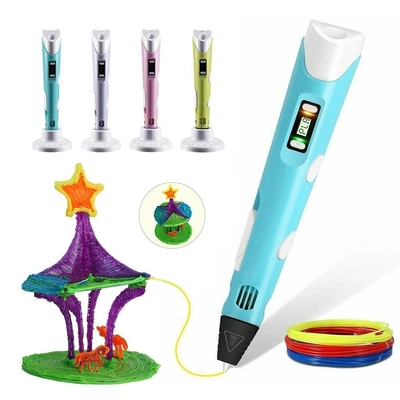 เครื่องพิมพ์ 3D วาดภาพอัจฉริยะขนาดเล็ก ปากกา 5V 2A พร้อมจอแสดงผล OLED